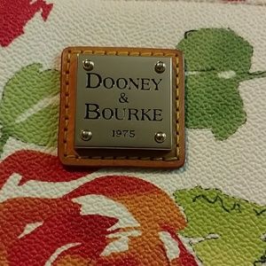 Dooney and Bourke roses wristlet